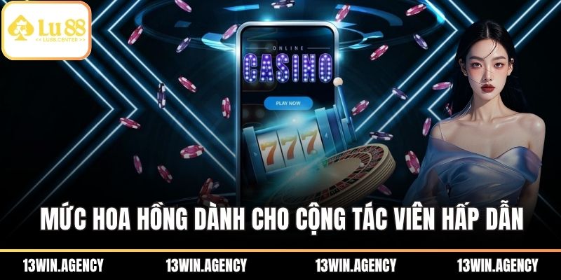 Mức hoa hồng dành cho cộng tác viên vô cùng hấp dẫn